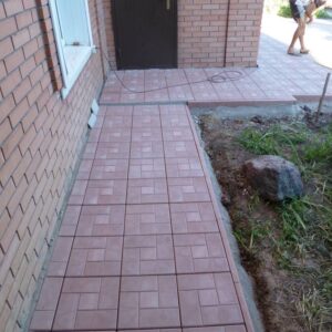 Тротуарная плитка Калифорния гладкая 300*300*30